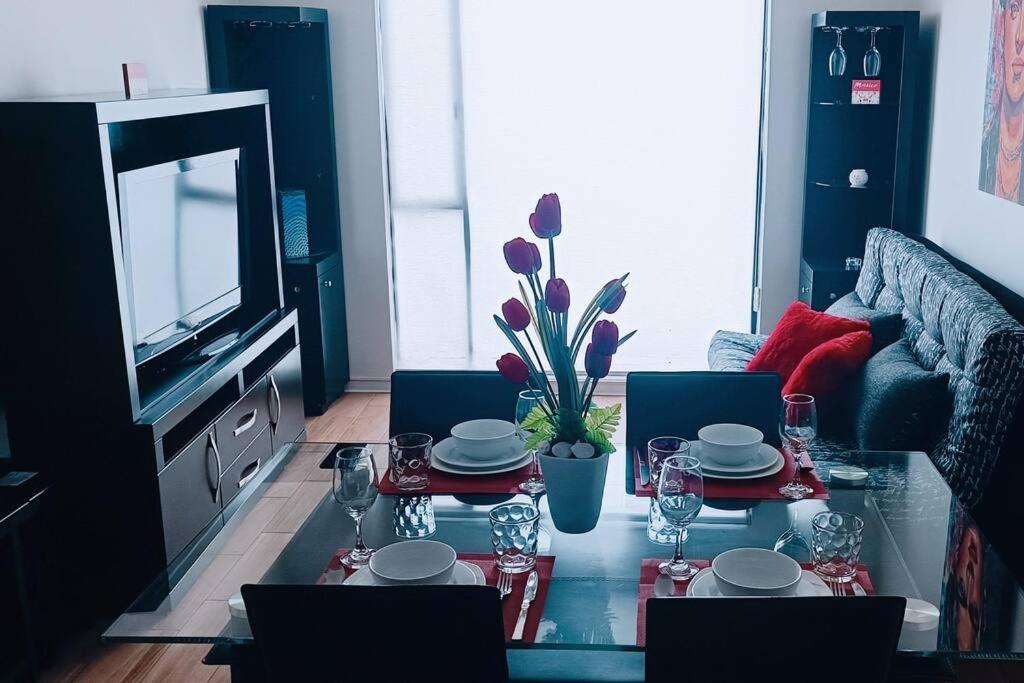 Secure, Central And Quiet Apartment Work Or Travel メキシコシティ エクステリア 写真