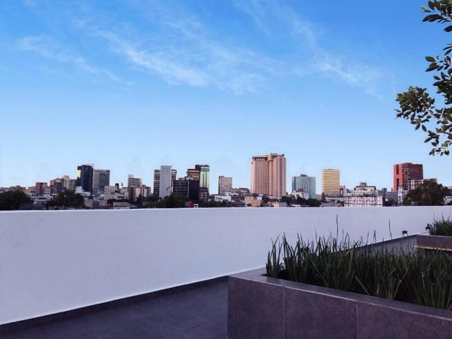Secure, Central And Quiet Apartment Work Or Travel メキシコシティ エクステリア 写真