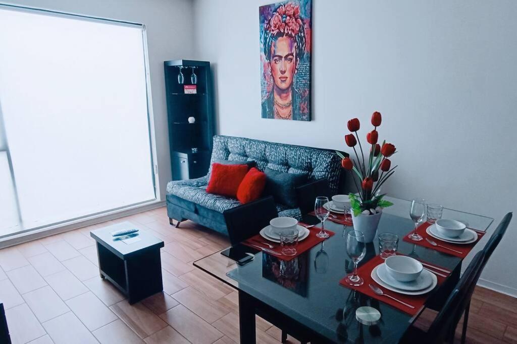 Secure, Central And Quiet Apartment Work Or Travel メキシコシティ エクステリア 写真