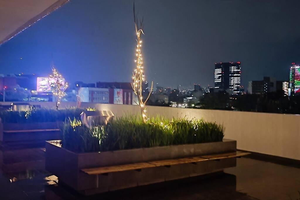 Secure, Central And Quiet Apartment Work Or Travel メキシコシティ エクステリア 写真